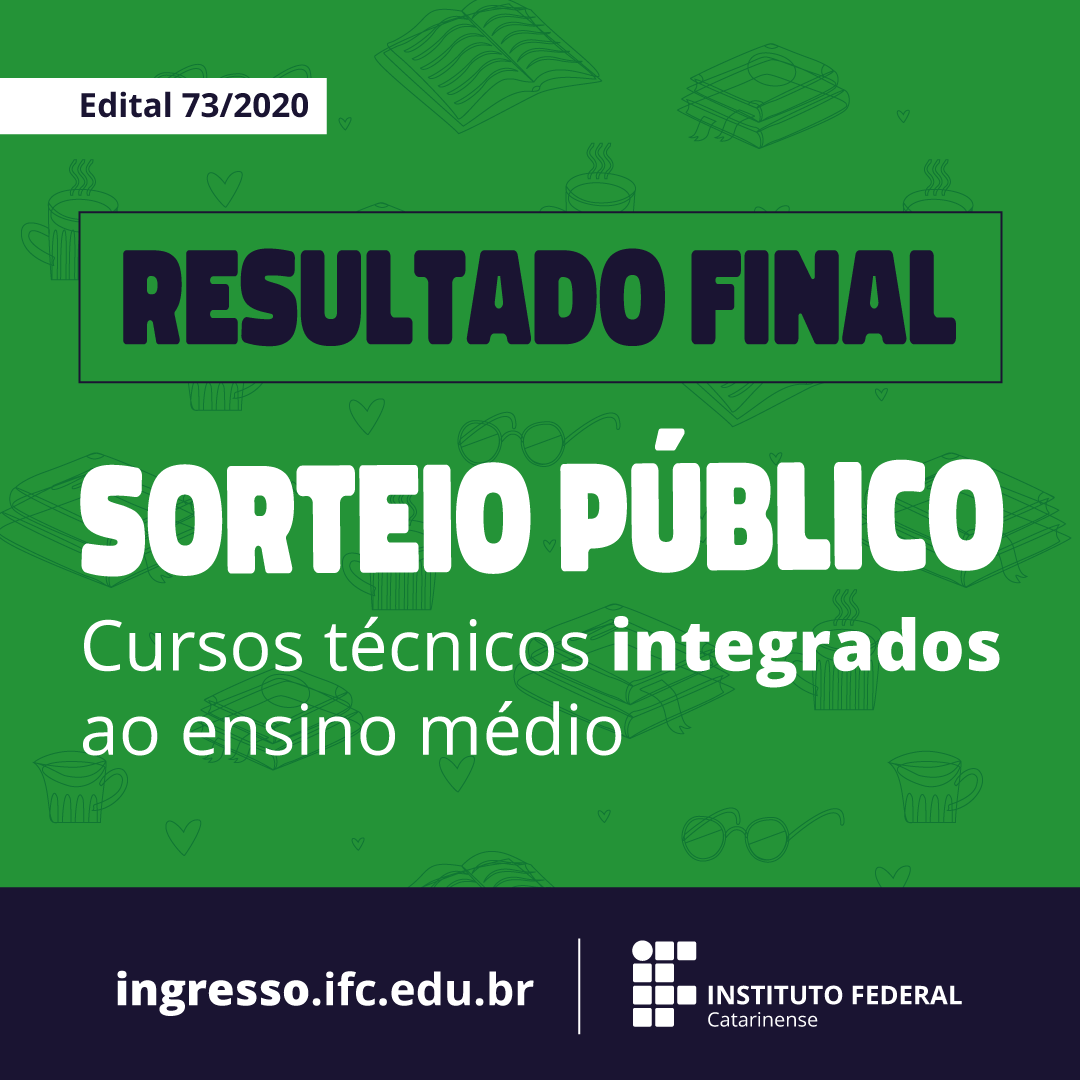 Confira resultado final do processo seletivo 2018 para cursos