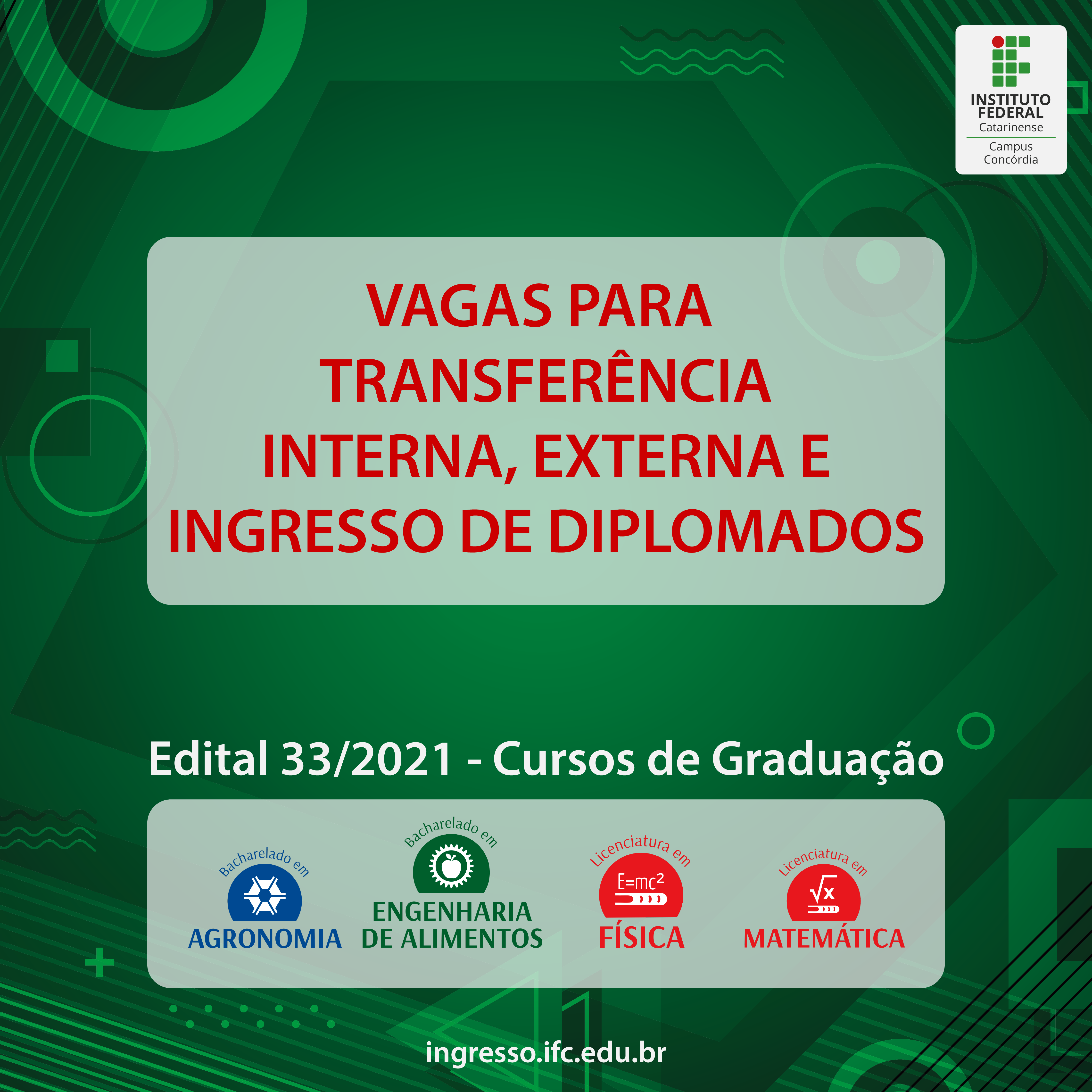 vagas para cursos superiores por transferência